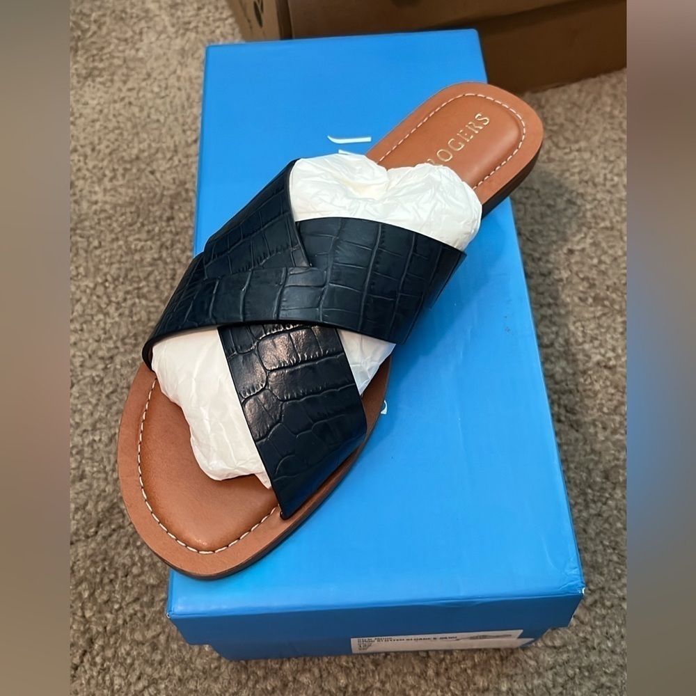 Jack Rogers Croc Slotted Sloane